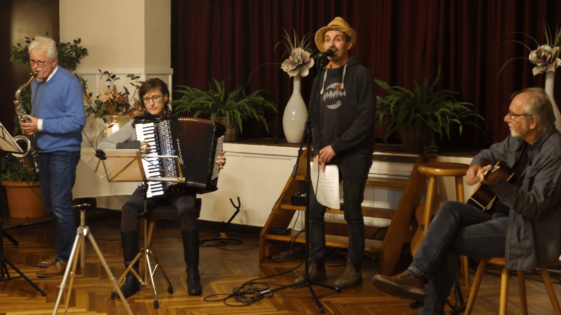Musik beim Grünkohlessen